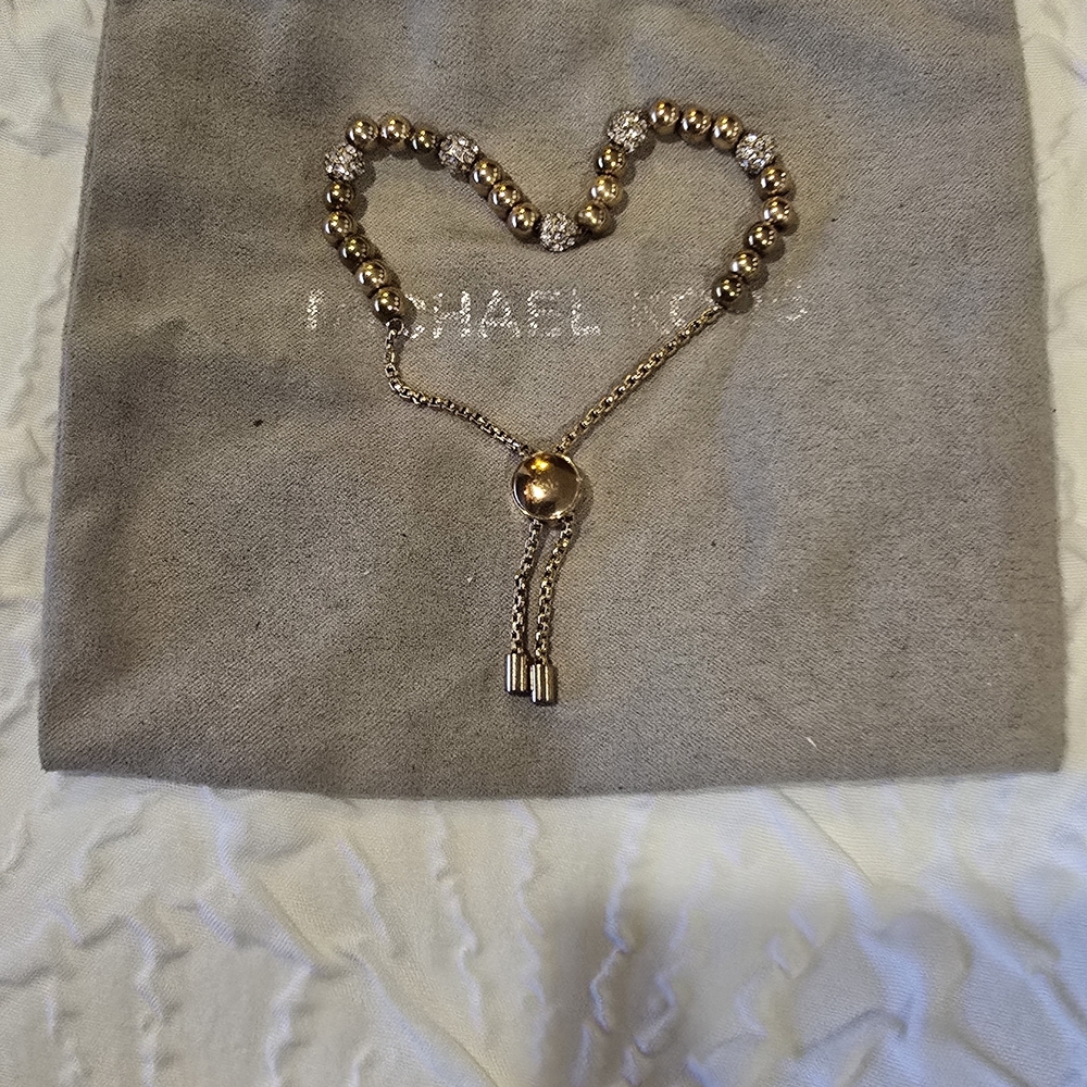 Michael Kors Gold Beaded Bracelet